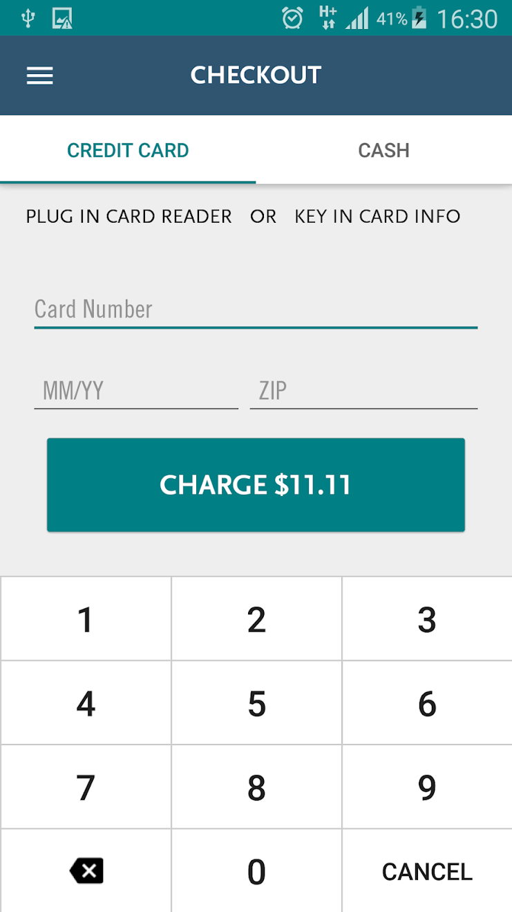 Authorize.Net mPOS checkout